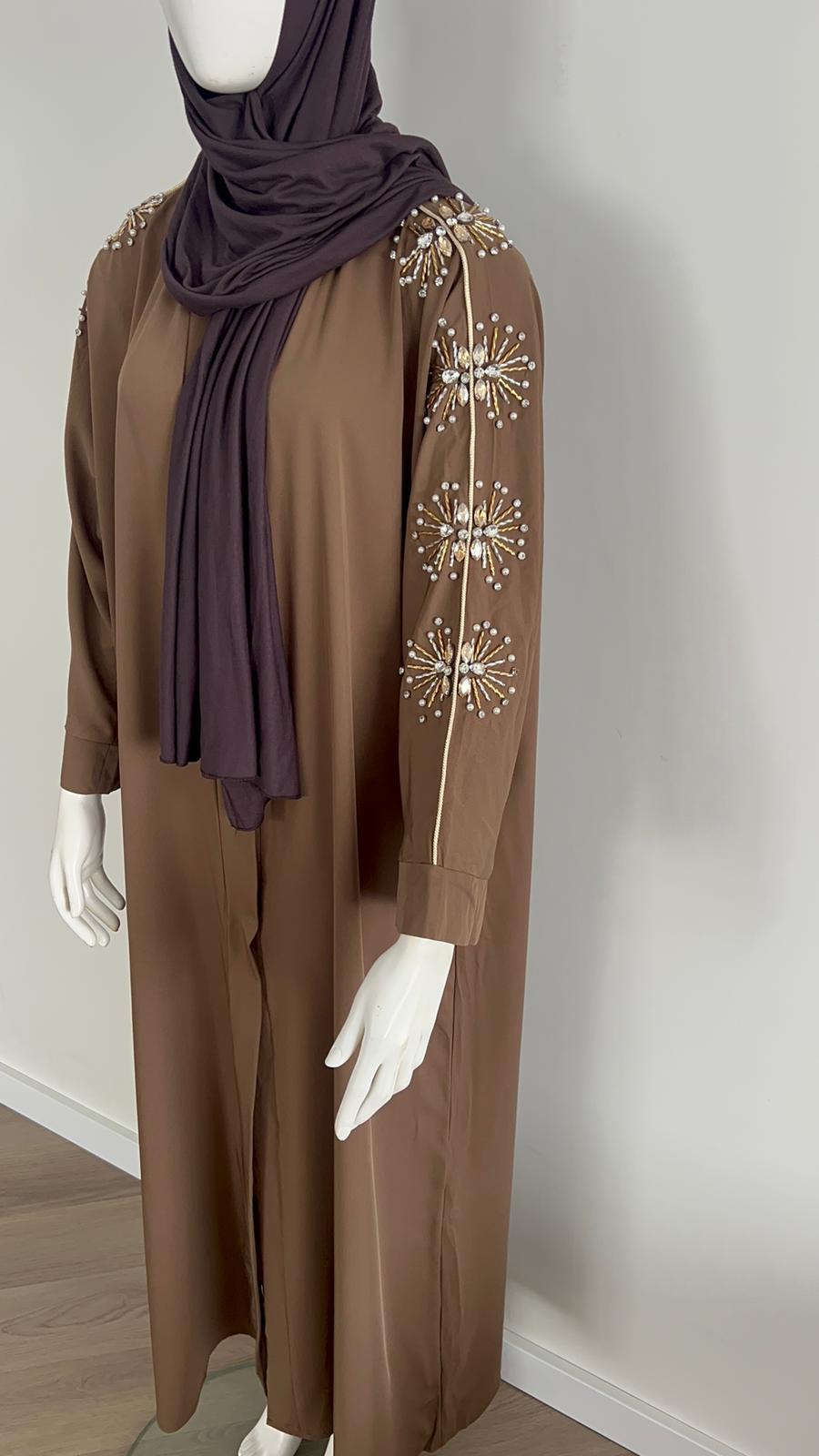 Abaya Amaya Brown